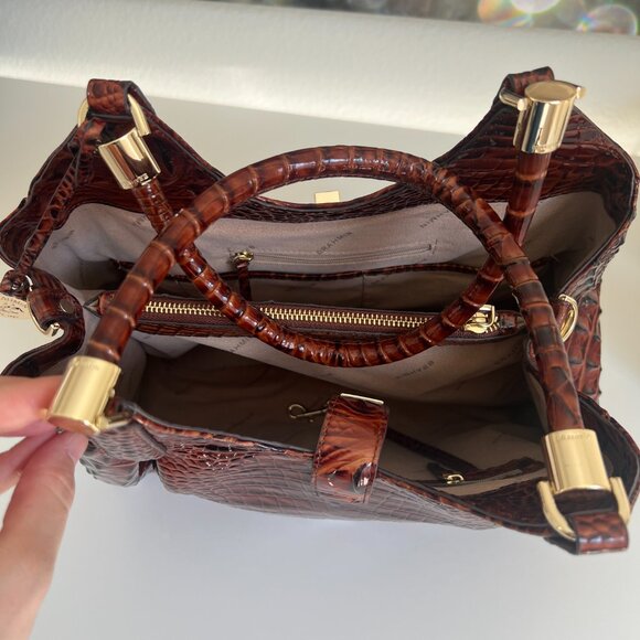 Brahmin Celia Purse in Pecan Melbourne - Picture 6 of 8